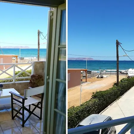Beachfront Apartments In Gouves Exterior photo