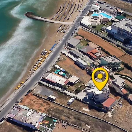 Beachfront Apartments In Gouves Exterior photo
