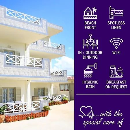 Beachfront Apartments In Gouves Exterior photo