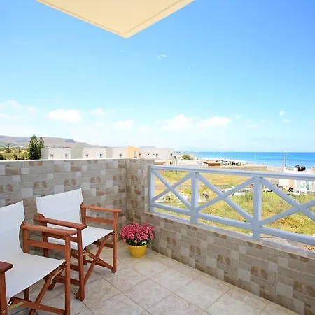 Beachfront Apartments In Gouves Exterior photo